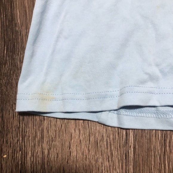 Paul Fredrick Men's 3XL Light Blue Quarter-Zip Polo Shirt - Picture 2 of 11